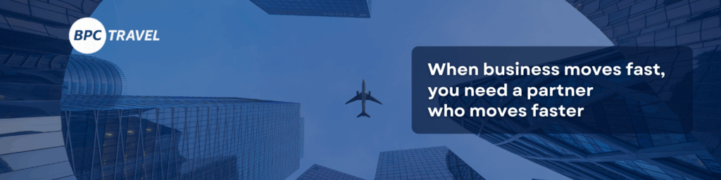 When business moves fast, you need a partner who moves faster